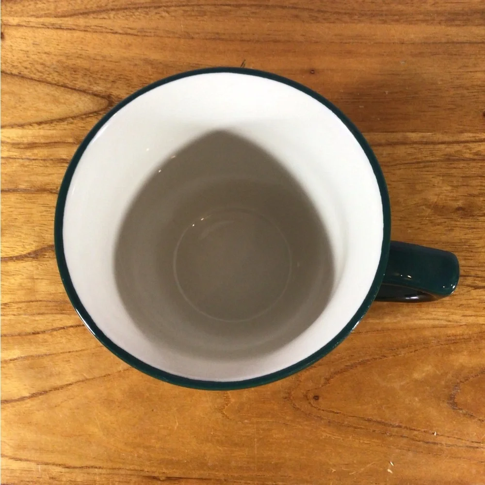 The Pioneer Woman Green Polka Dots 17oz Ceramic Mug - Picture 5 of 6